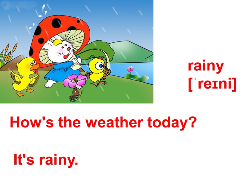 四年级Unit6How'stheWeatherTodayLesson1.ppt_第3页