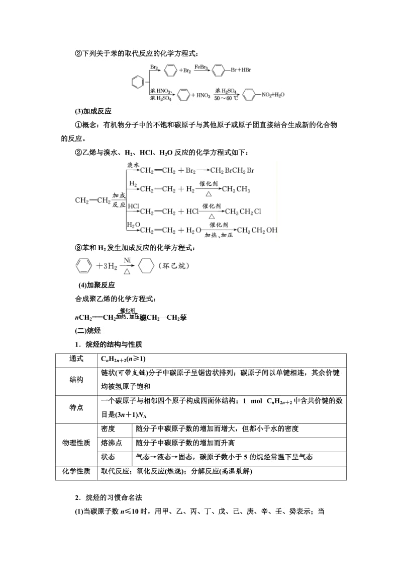 2018届二轮中等生查缺补漏训练(12)　有机化合物(必修2).doc_第2页