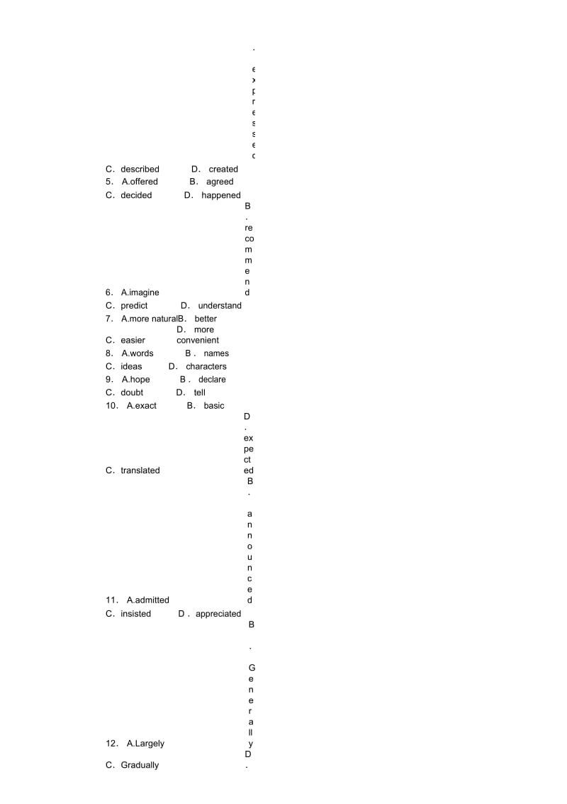 高一英语同步课堂课时练人教版必修2Unit4Wildlifeprotection.docx_第3页