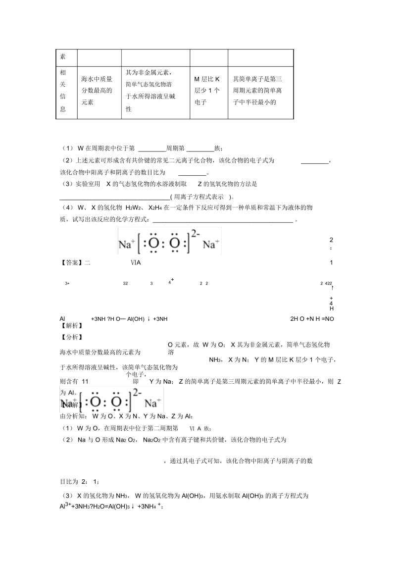 2020-2021高考化学专题复习铝及其化合物推断题的综合题含详细答案.docx_第3页