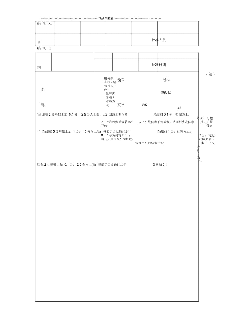 销售及应收款管理考核考核方法.docx_第2页