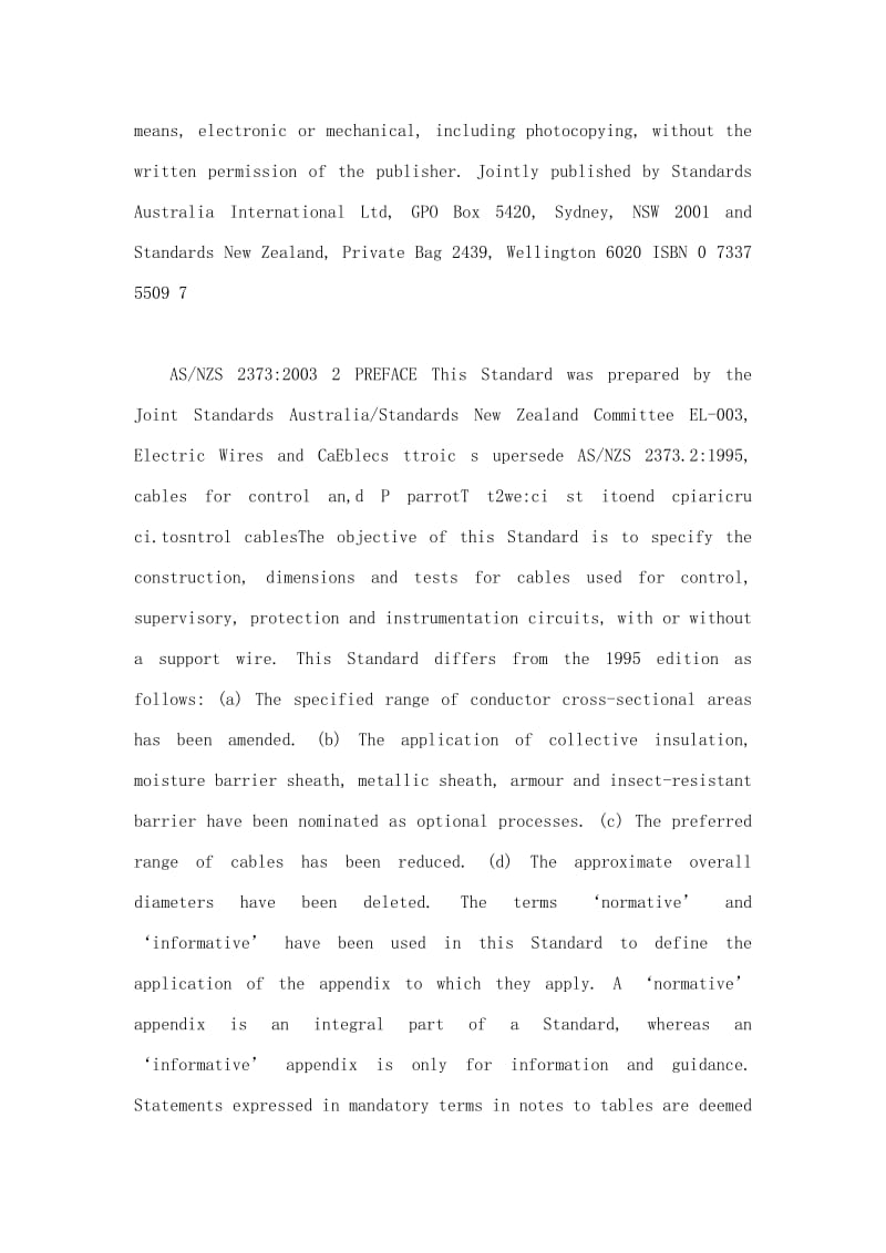 AS NZS 2373-2003 Electric cables - Twisted pair for control and protection circuits.doc_第3页