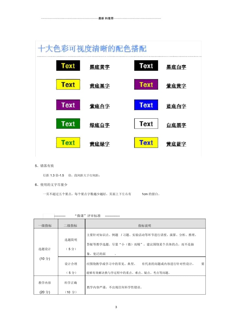 微课制作要求及“微课”评审标准.docx_第3页