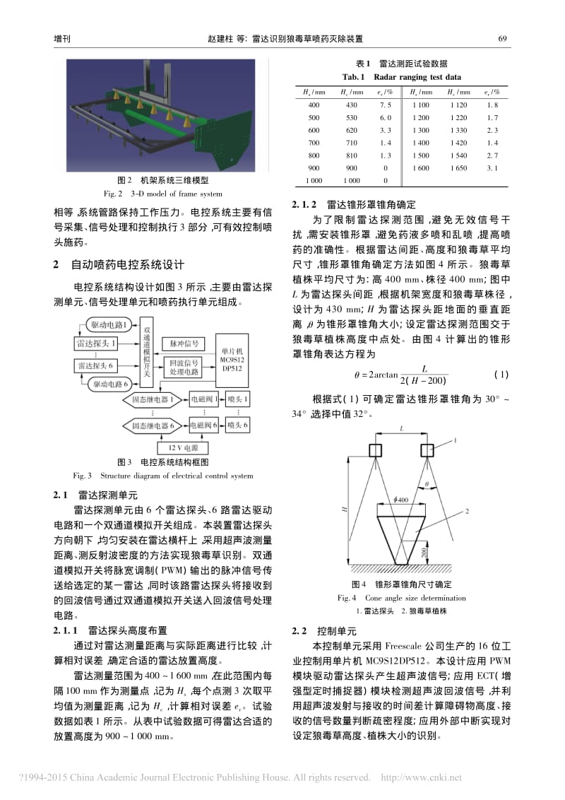 雷达识别狼毒草喷药灭除装置.pdf_第2页