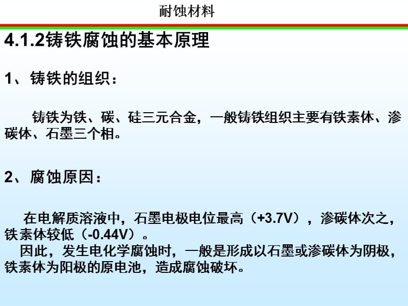 铸铁的腐蚀性能.ppt_第3页