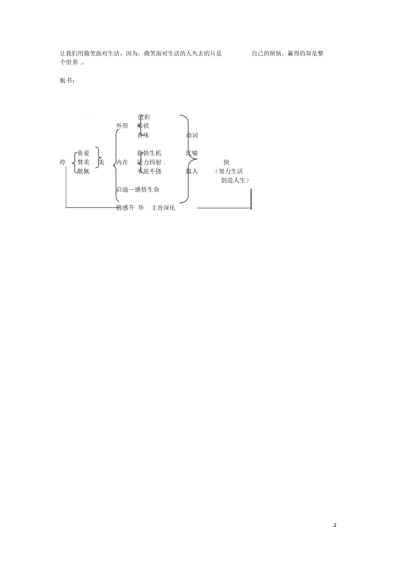 江苏省常州市西夏墅中学八年级语文下册《紫藤箩瀑布》教案2苏教版.docx_第2页