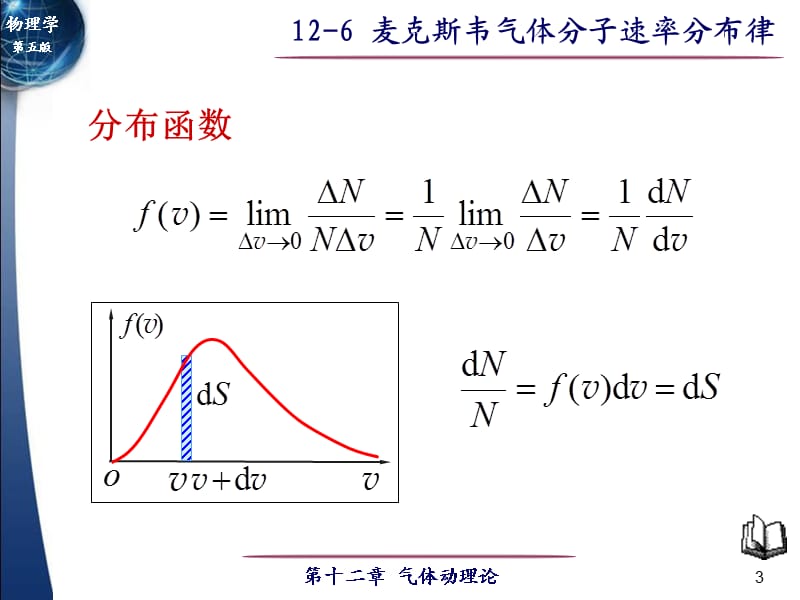 麦克斯韦气体分子速率分布律知识.ppt_第3页