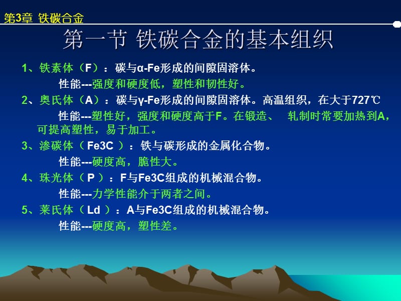 铁碳合金的基本组织.ppt_第1页