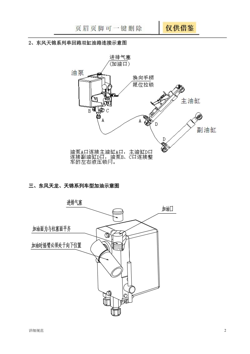 驾驶室翻转升降装置使用说明书[详实材料].doc_第2页