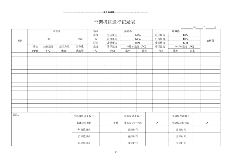 QR-PNJ-751-GC02-02-06空调机组运行记录表(印刷).docx_第2页