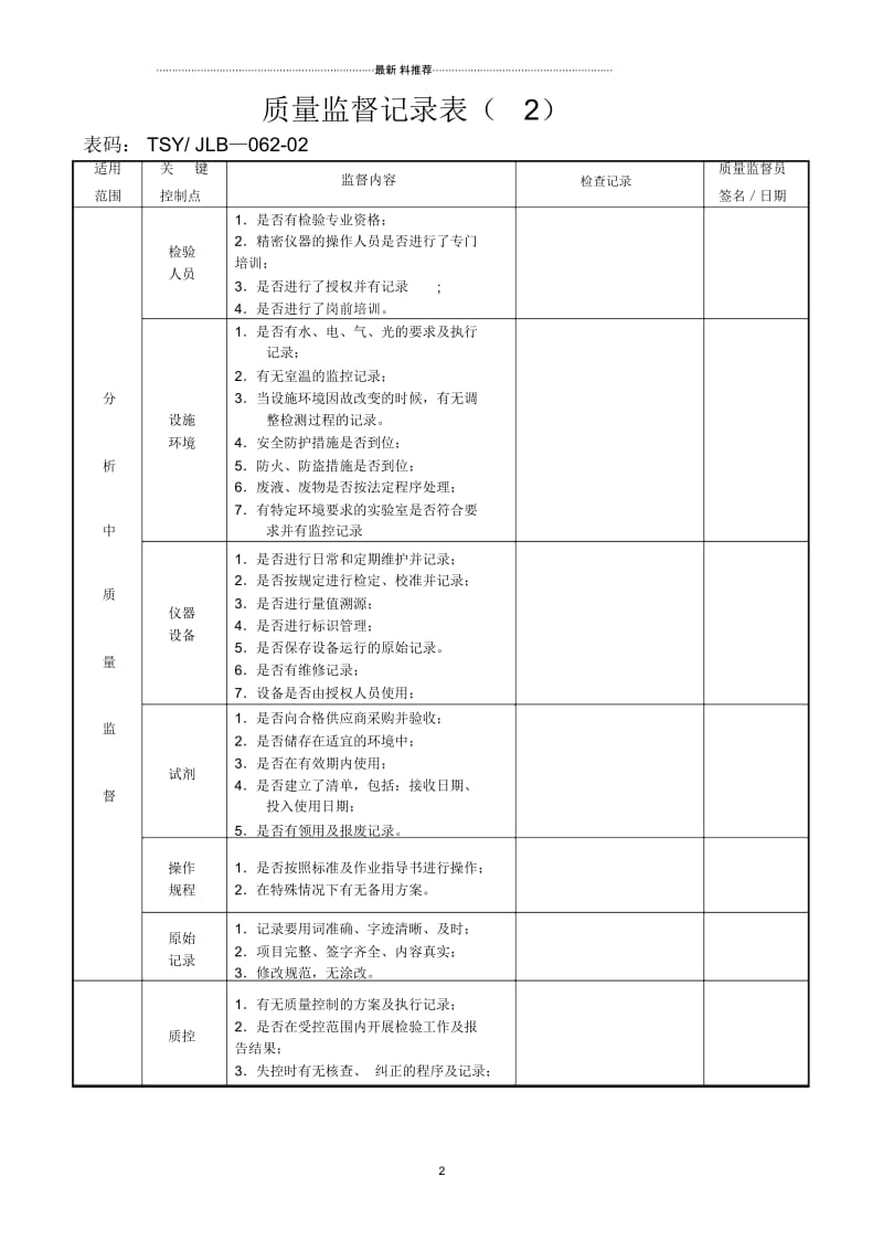 质量监督记录表.docx_第2页