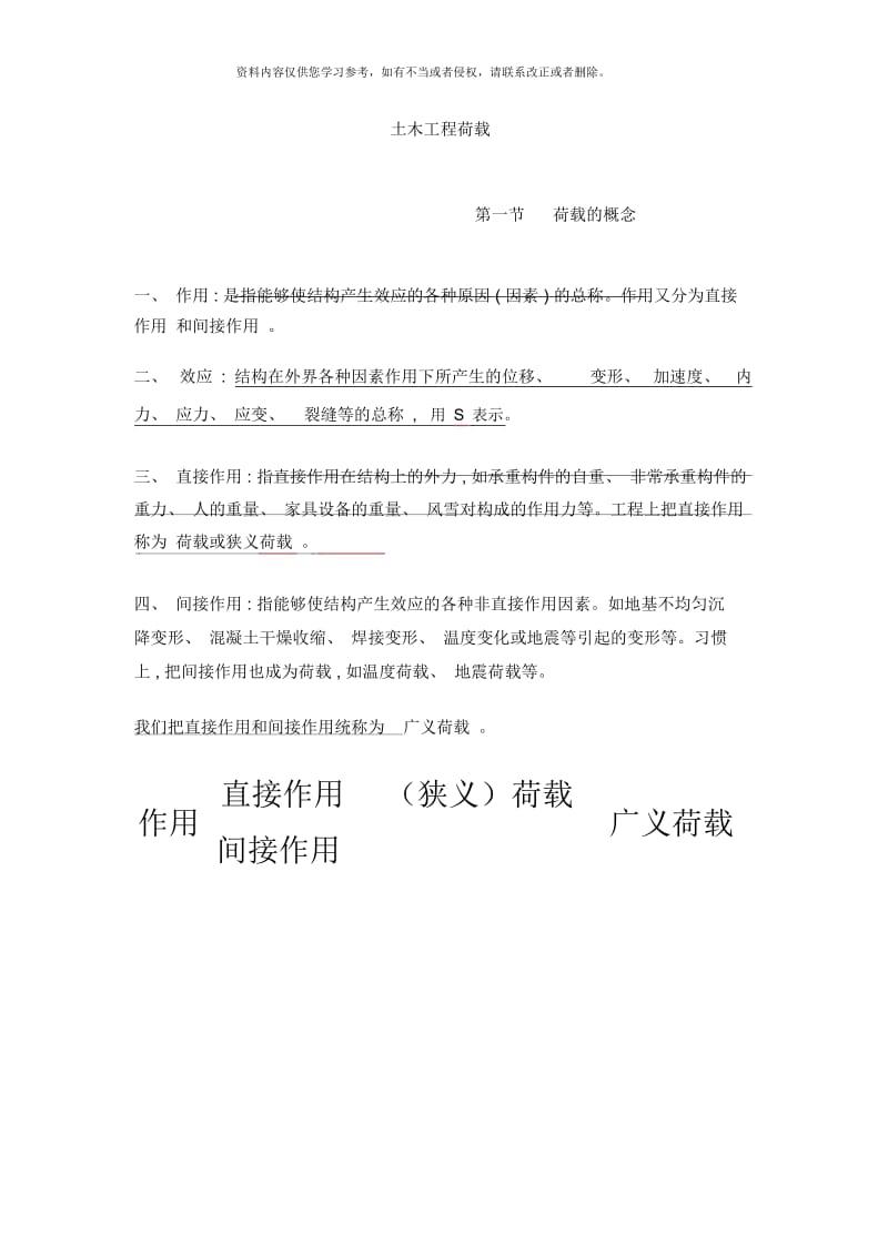 土木工程概论土木工程荷载讲义大字体.docx_第1页