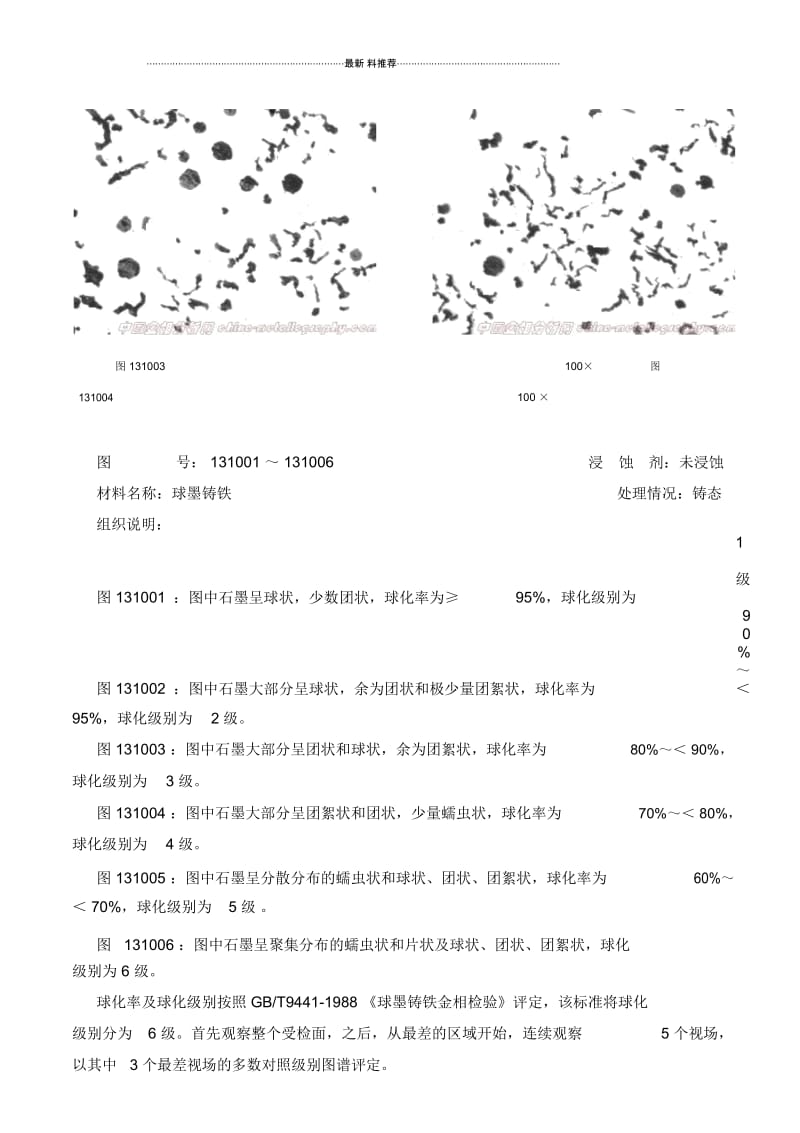 石墨的球化率及球化级别.docx_第2页