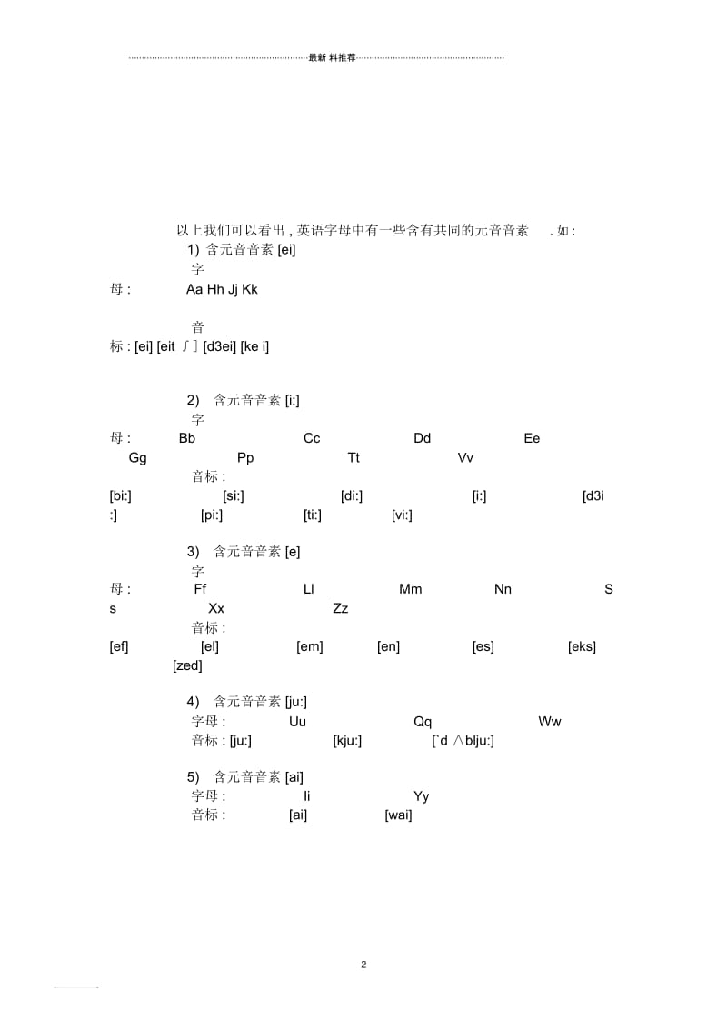 26个字母按音标分类.docx_第2页