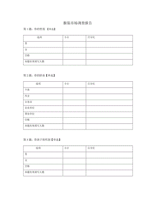 服装市场调查表格.doc