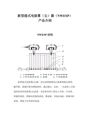 高气速高效新型湿式电除雾(尘)器产品介绍.doc