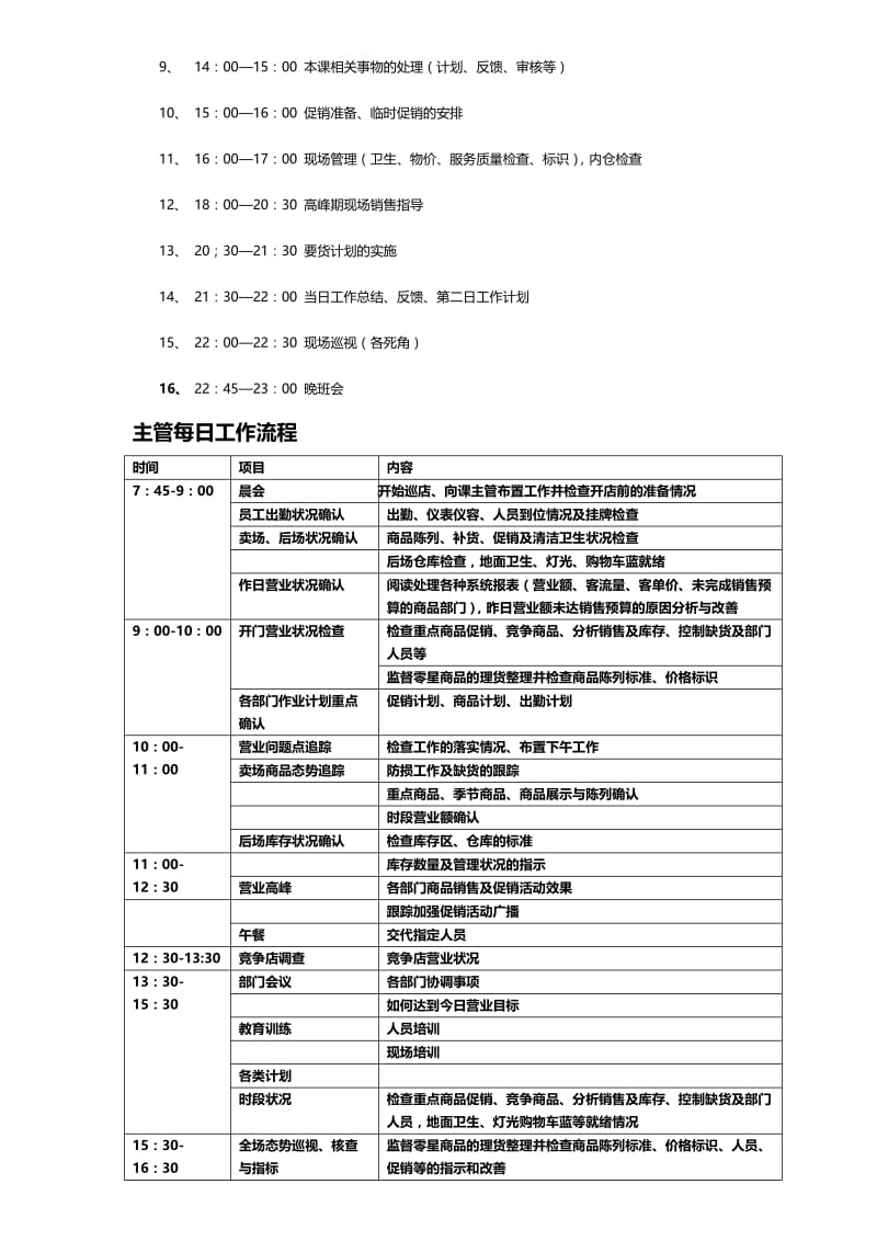 超市各岗位流程时段工作流程.doc_第3页