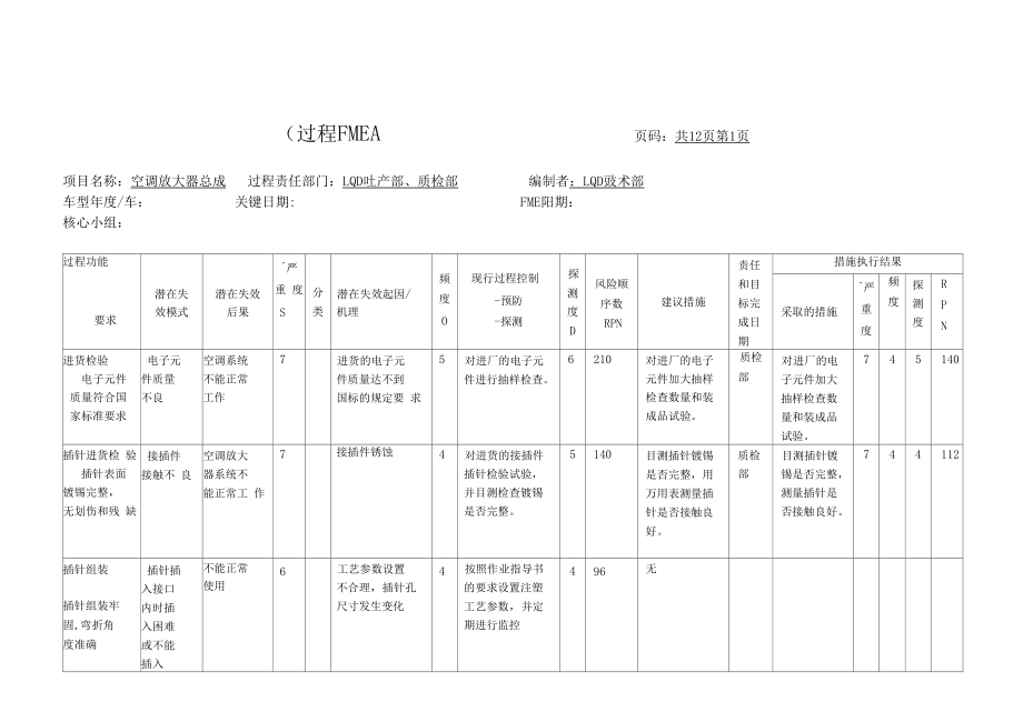 空调放大器总成.doc_第1页