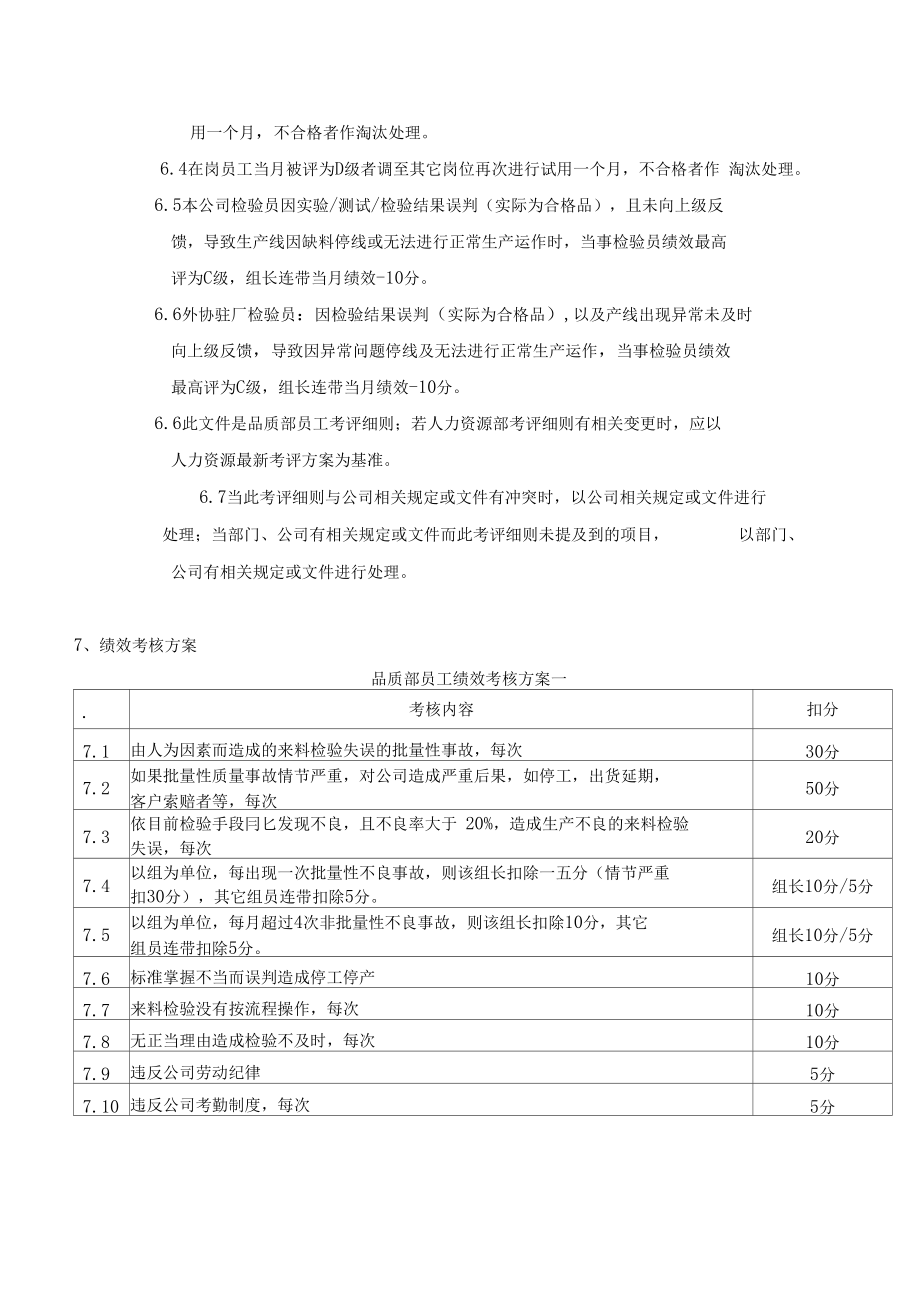 绩效考核方案及评分比率.doc_第3页