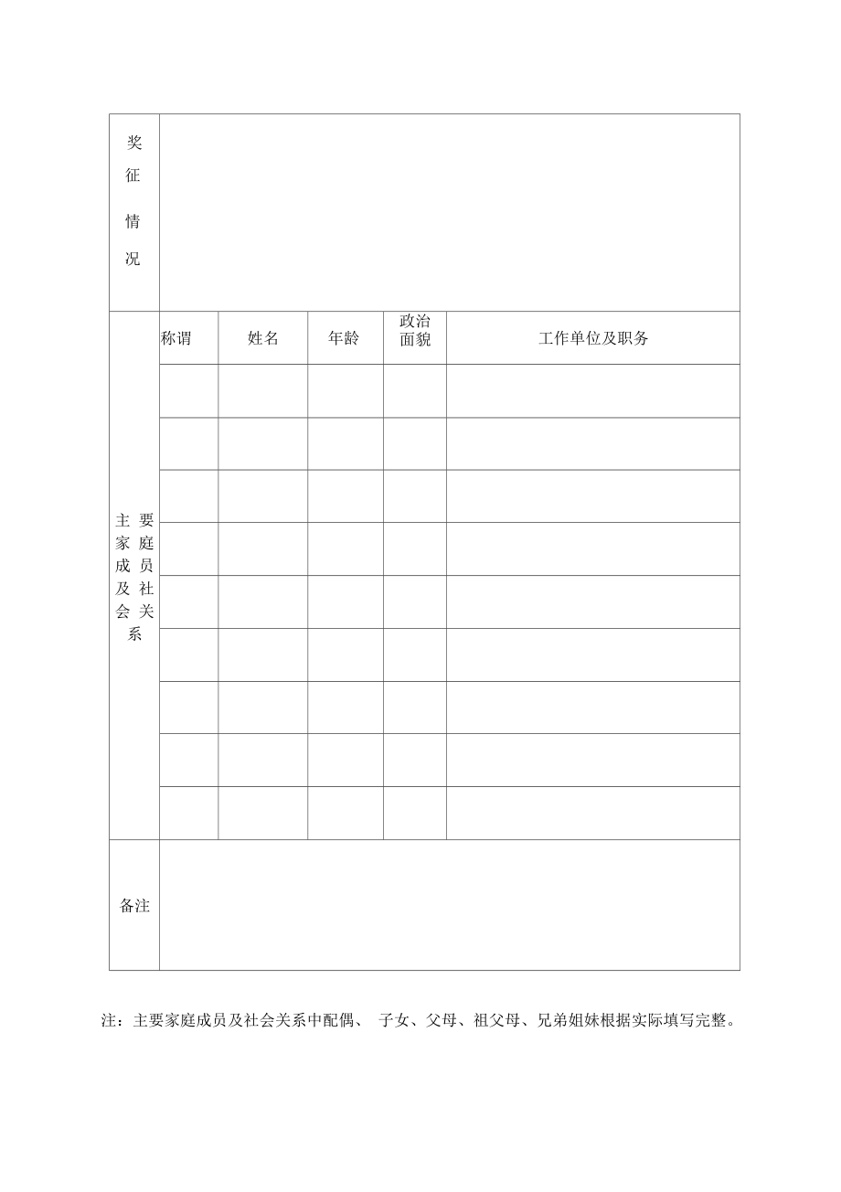 考察人员基本情况登记表.doc_第2页