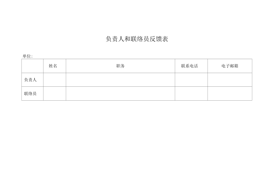 负责人和联络员反馈表.doc_第1页