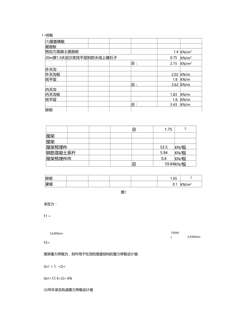 单层工业厂房设计计算书.doc_第2页