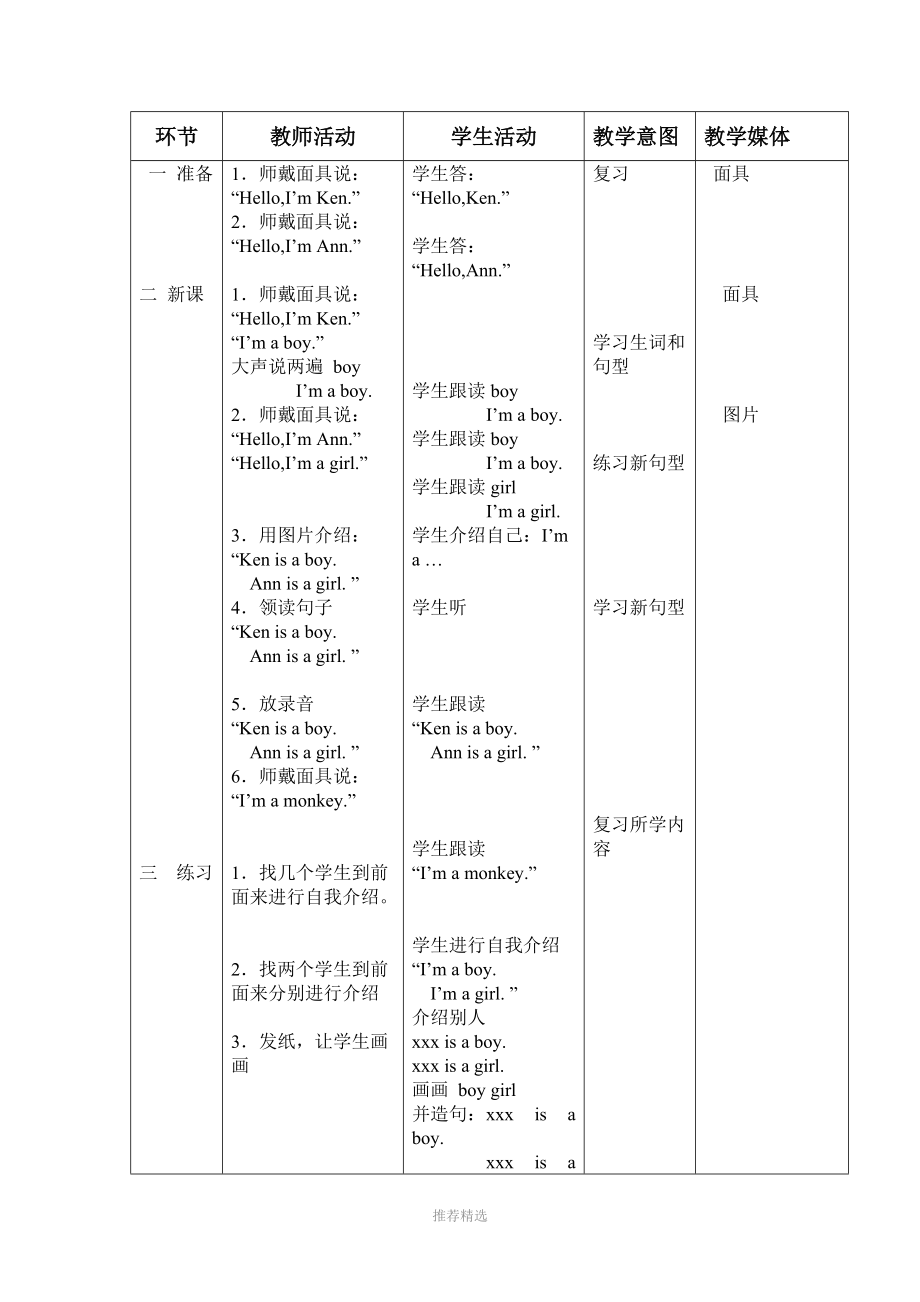 一年级英语about-me教案2.doc_第2页