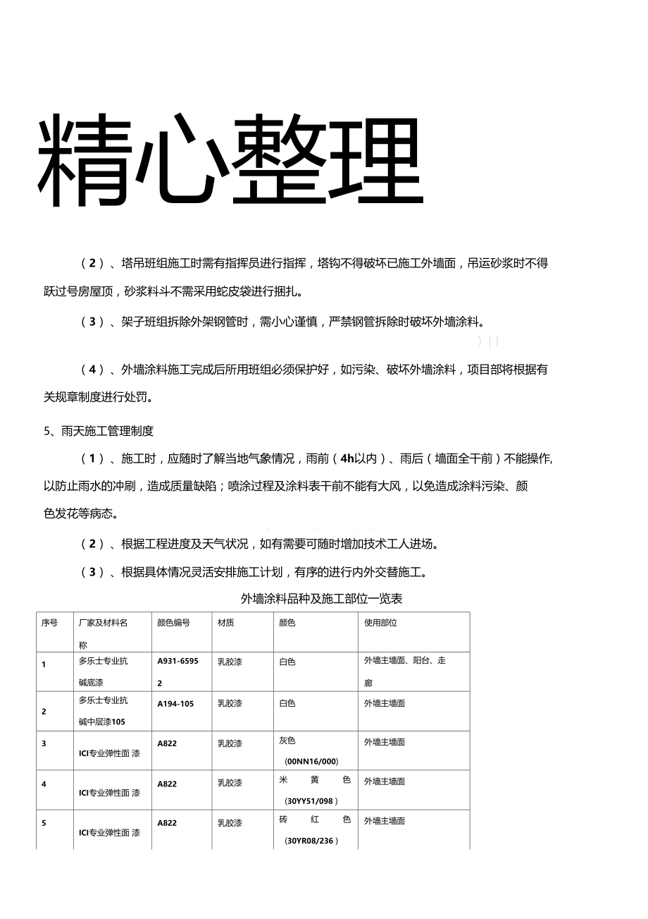 外墙涂料施工技术交底23715.doc_第3页