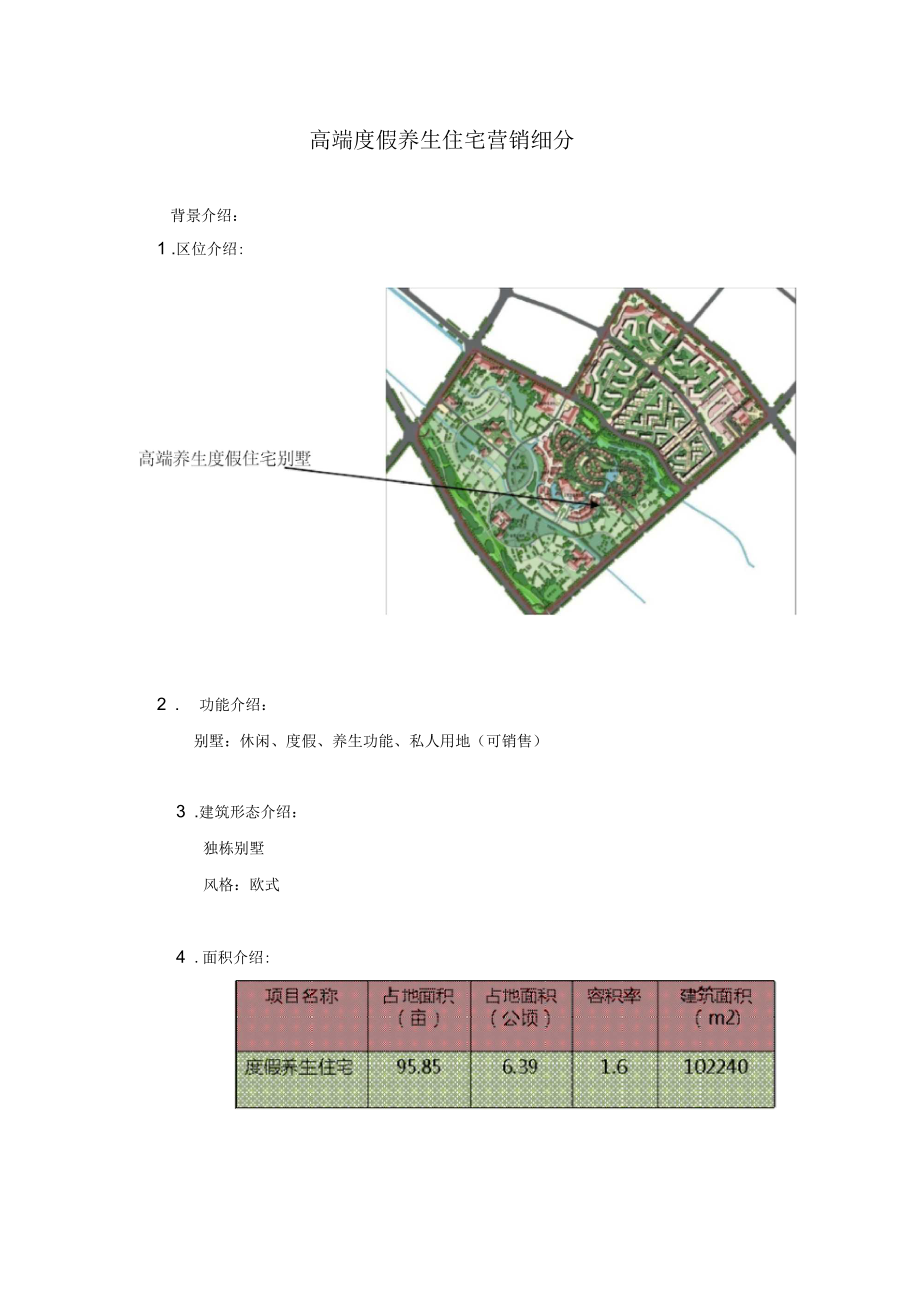 高端度假养生住宅营销推广思路框架.docx_第1页