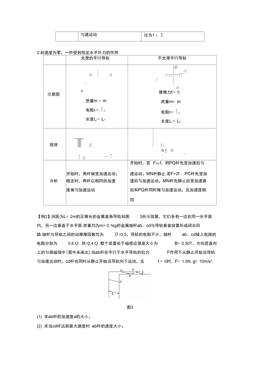 高考物理大一轮复习本章学科素养提升讲义(含解析教科版.docx_第3页