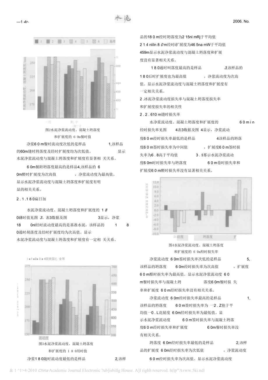 水泥净浆流动度与溷凝土流变性能相关性试验.docx_第3页