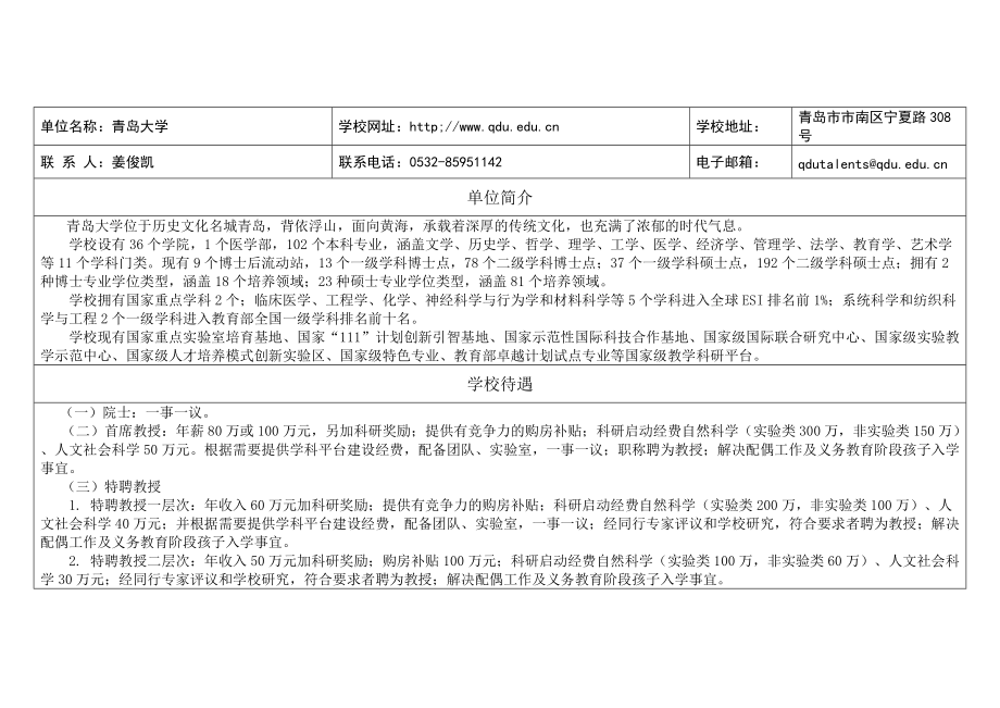 单位名称青岛大学.doc_第1页