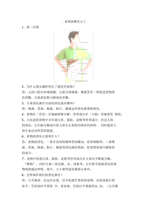 青岛版五年级下册科学期中前复习资料.docx