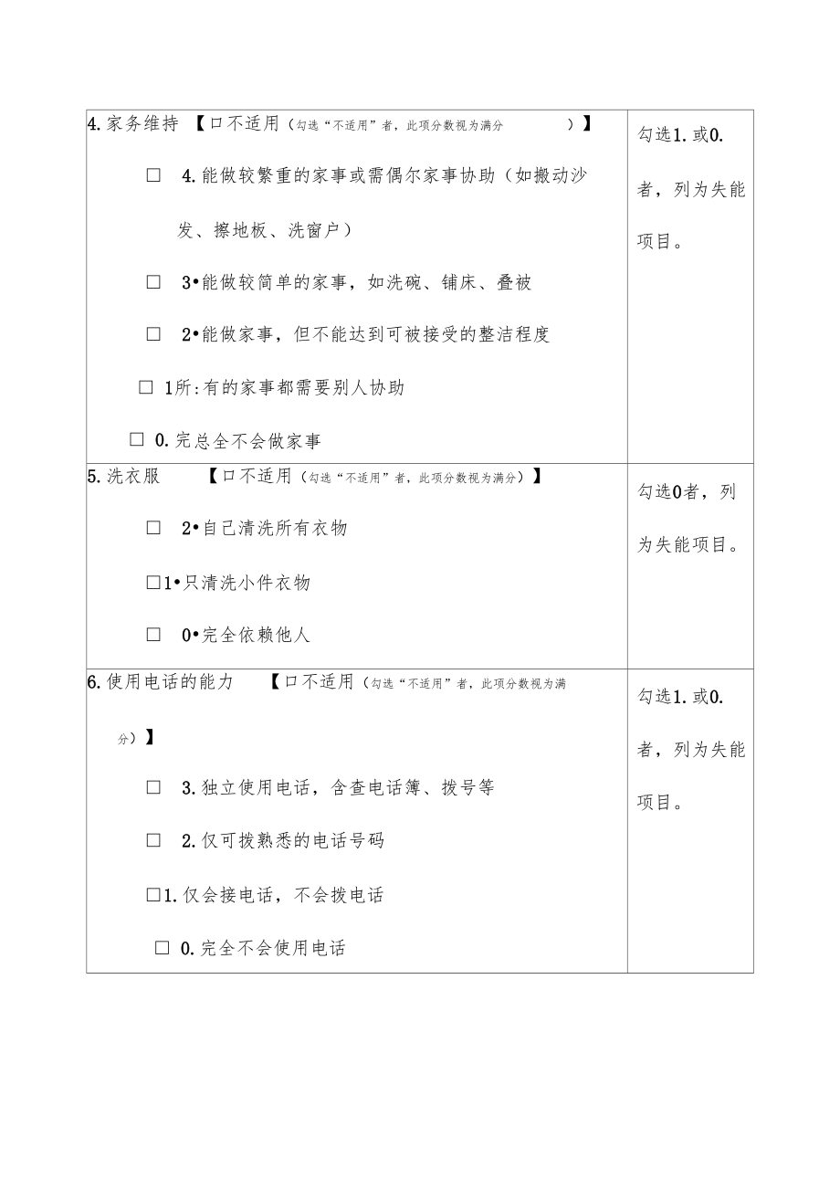 工具性日常生活活动能力量表IADL.doc_第2页