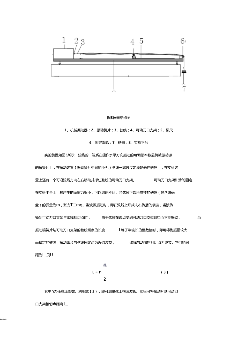 弦驻波试验.doc_第3页