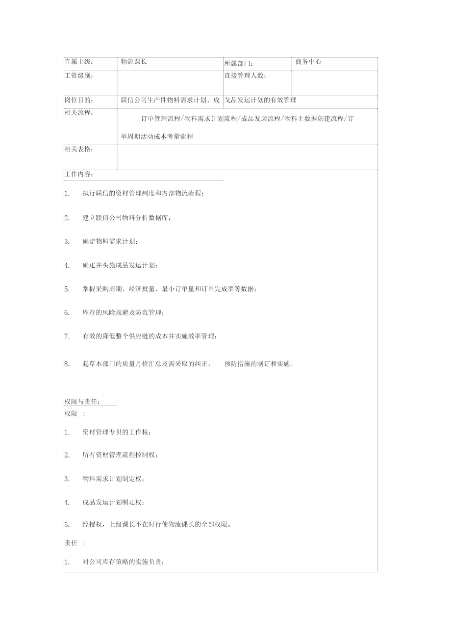 商务中心资材高级专员岗位职责.doc_第2页