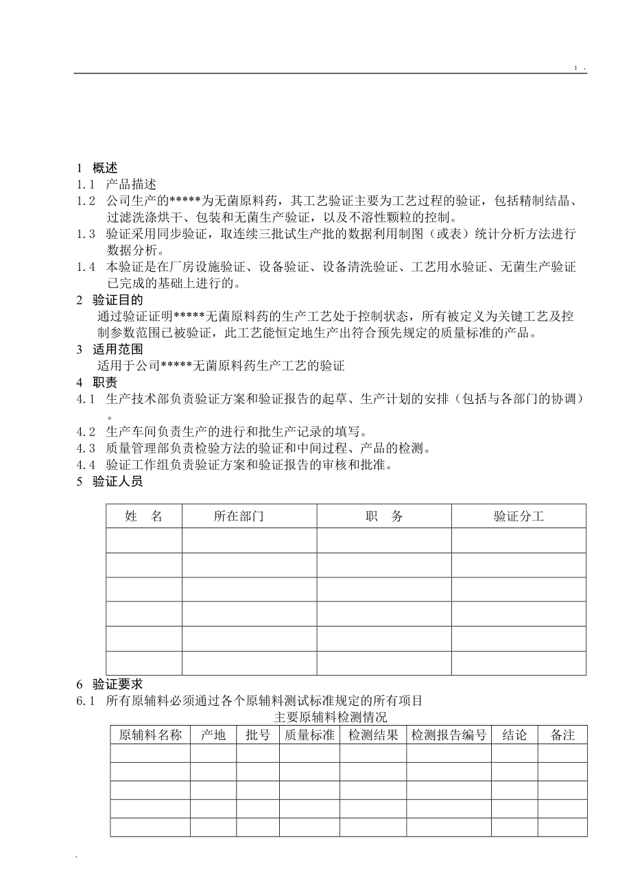 无菌原料药工艺验证方案.docx_第2页