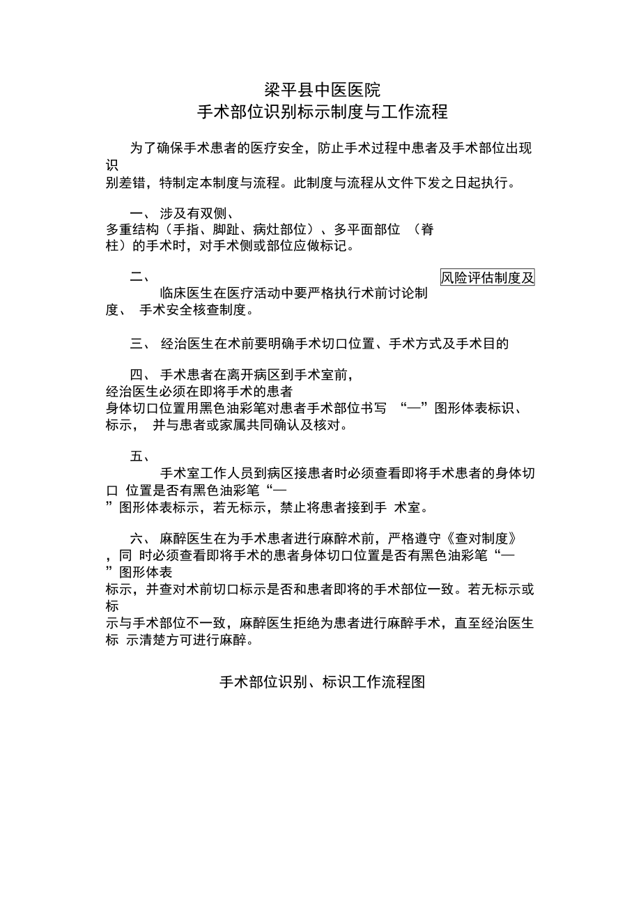 10.手术部位识别标示制度与工作流程.doc_第1页