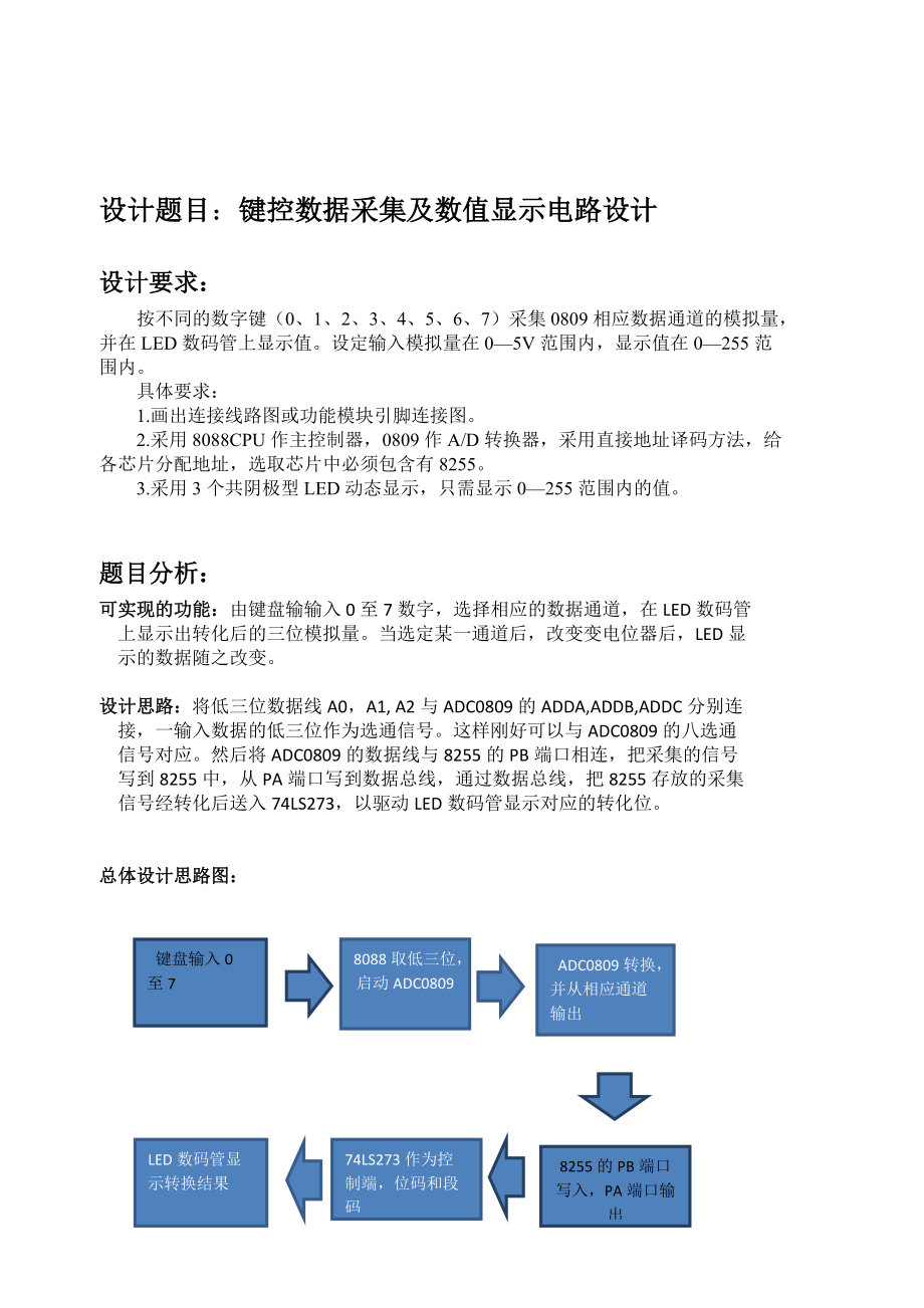 键控数据采集及数值显示电路设计.docx_第2页