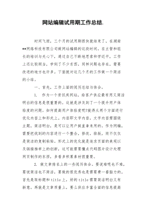 202_年网站编辑试用期工作总结.docx