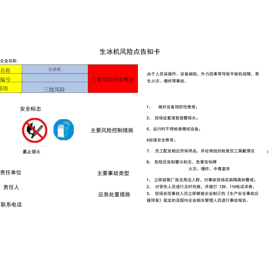 生冰机风险点告知卡.docx_第1页