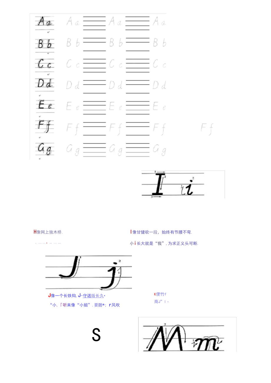 (完整word)小学英语26字母.docx_第3页