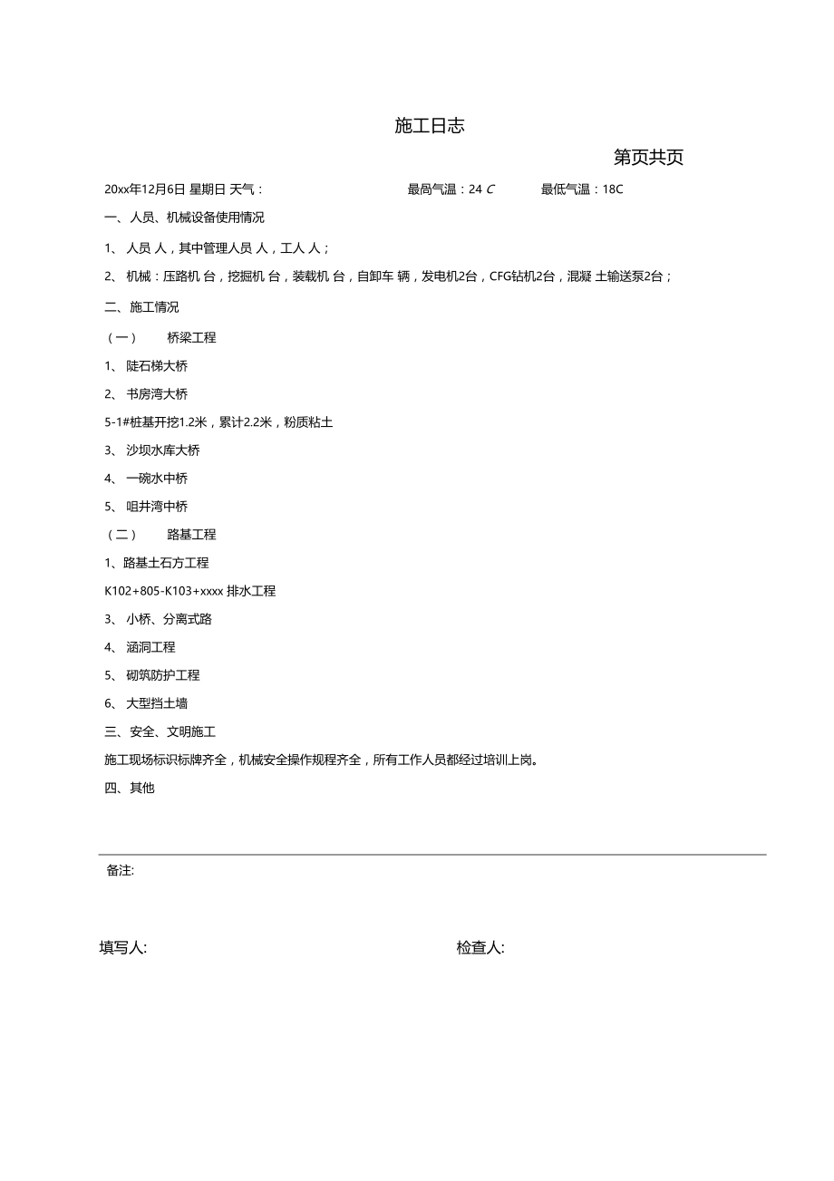 最新整理施工日志高速公路.doc_第3页