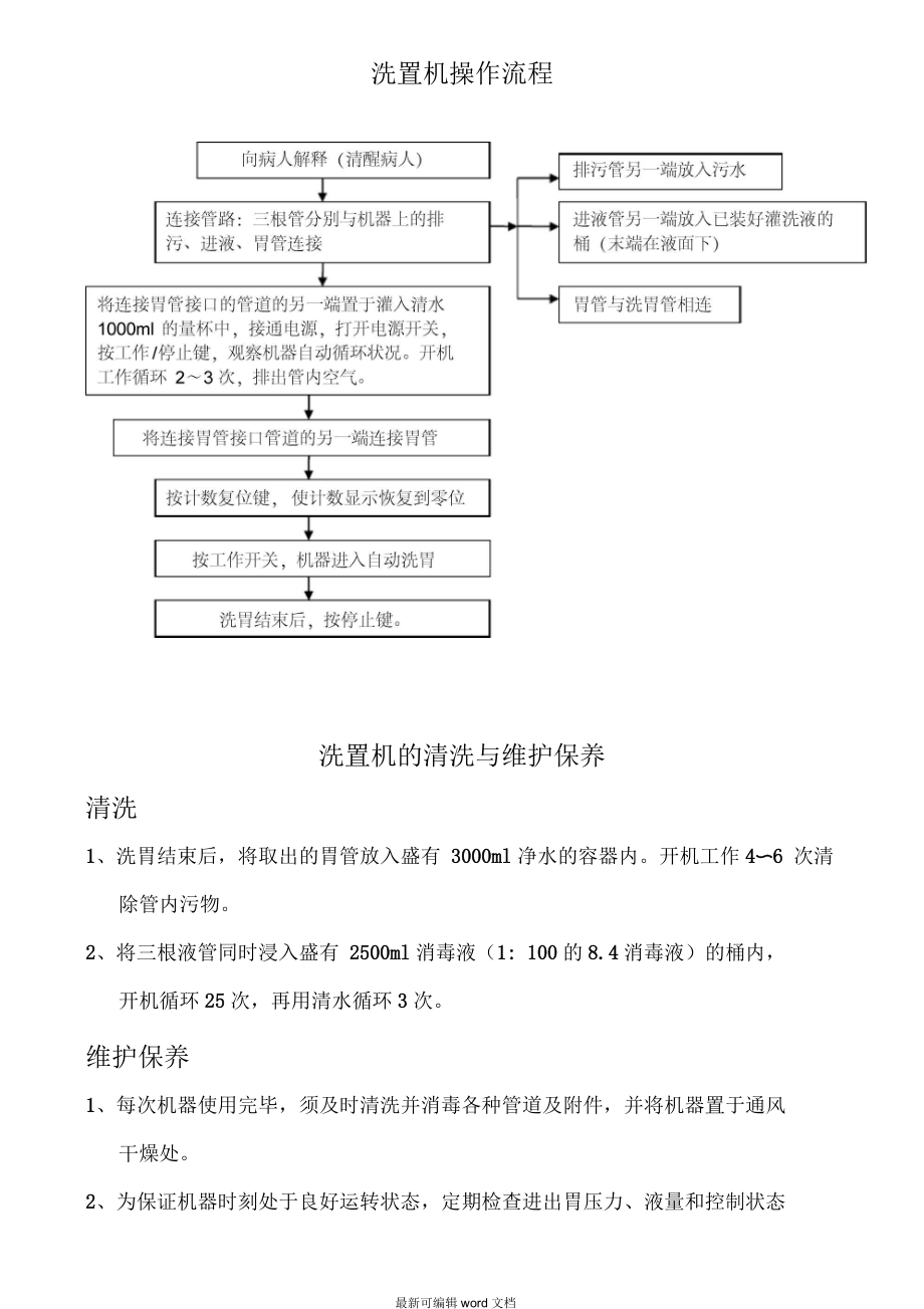 洗胃机操作流程新版.docx_第1页