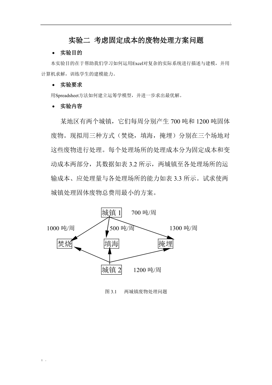 运筹学 实验二.docx_第1页