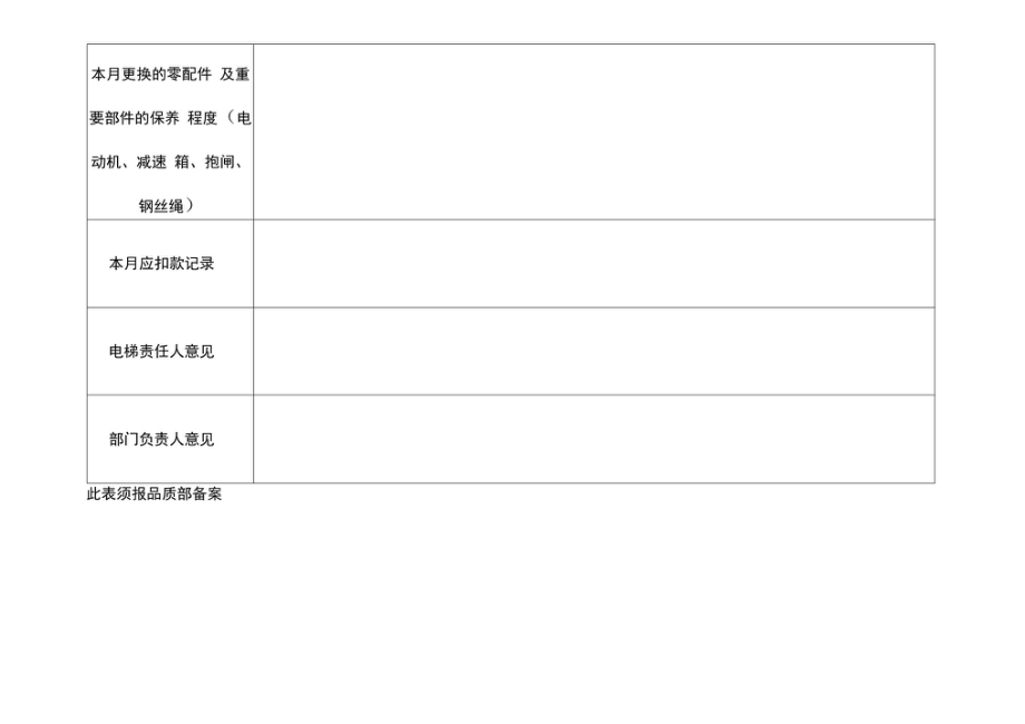 ZF电梯供方服务效果月评估表.doc_第2页