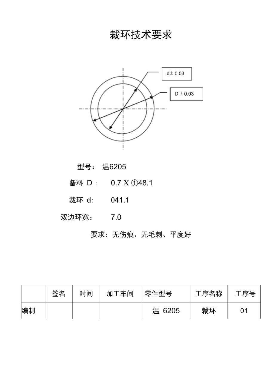 温6205裁环技术要求.doc_第1页