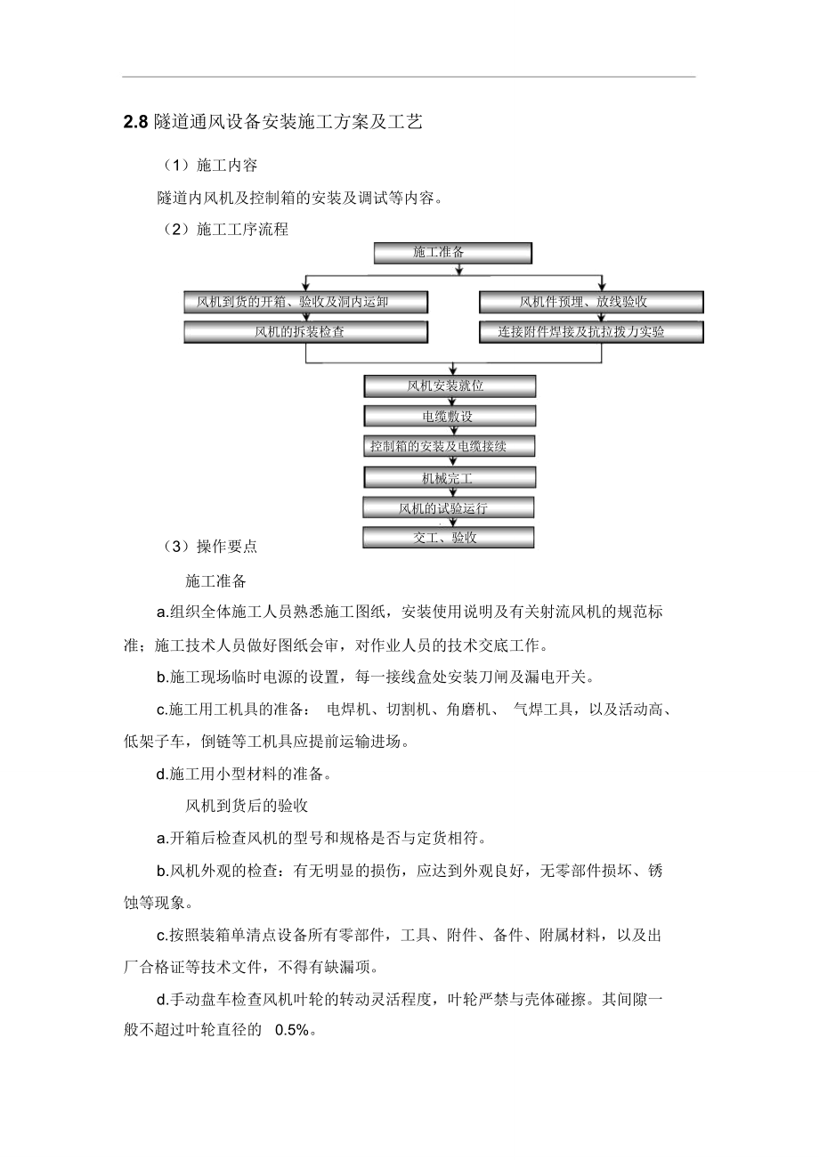 隧道风机安装施工工艺.doc_第1页