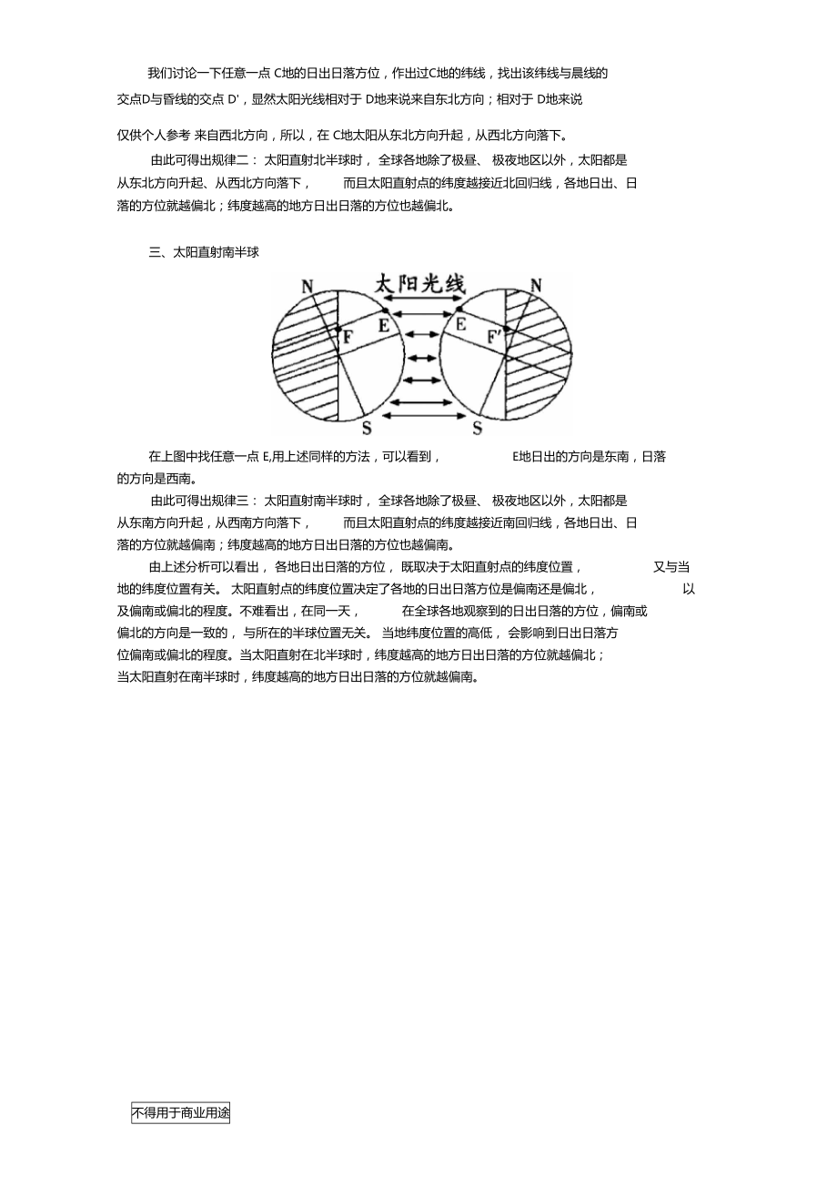 如何判断日出日落的方位.doc_第2页