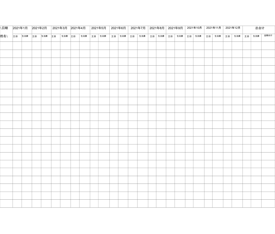 工日统计表格.docx_第1页